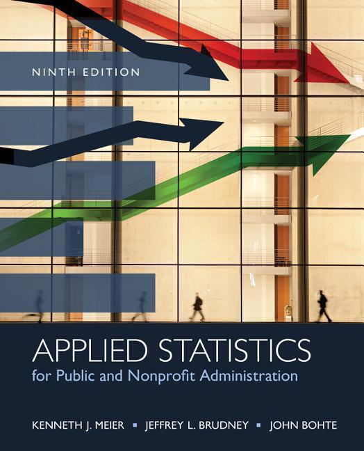 Cover: 9781285737232 | Applied Statistics for Public and Nonprofit Administration | Buch