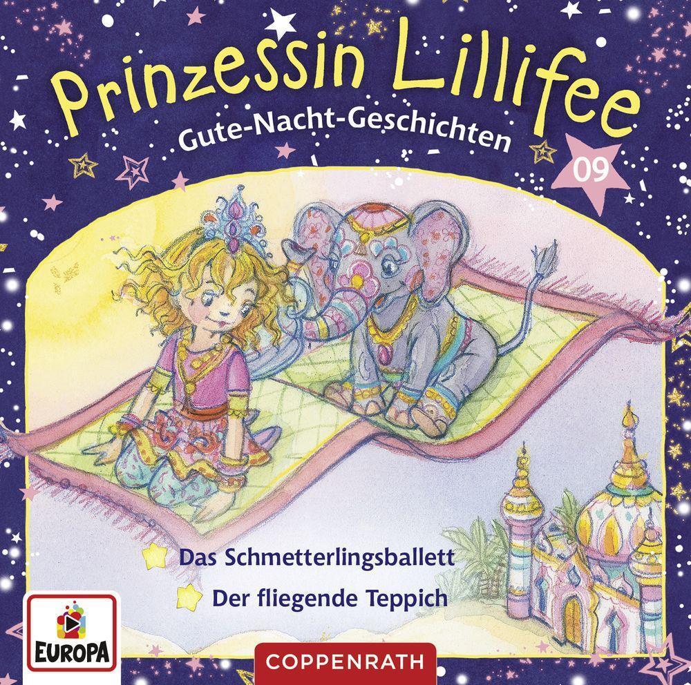 Bild: 4050003721040 | Prinzessin Lillifee - Gute-Nacht-Geschichten (CD 9) | Finsterbusch
