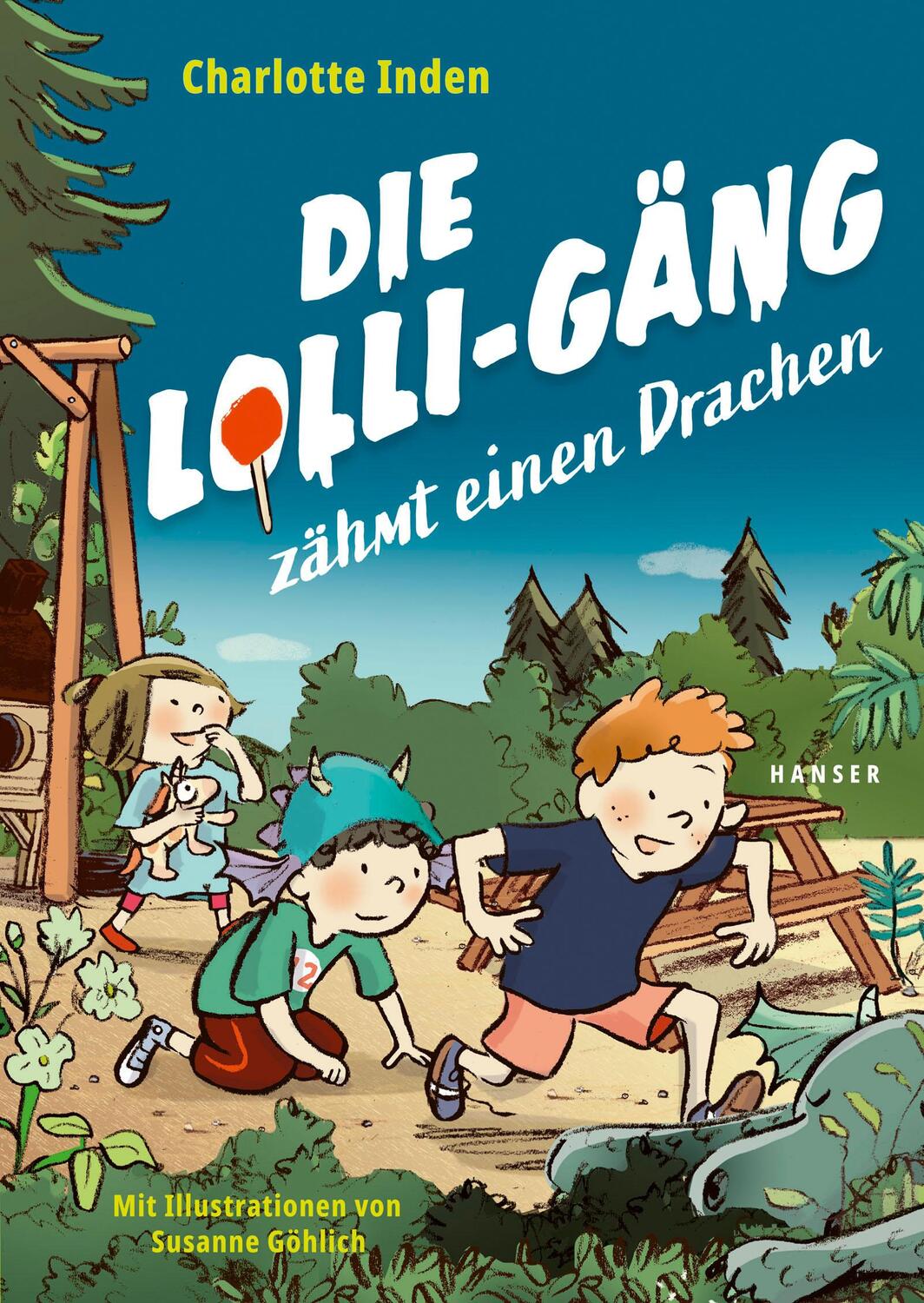 Cover: 9783446279254 | Die Lolli-Gäng zähmt einen Drachen | Charlotte Inden | Buch | 112 S.