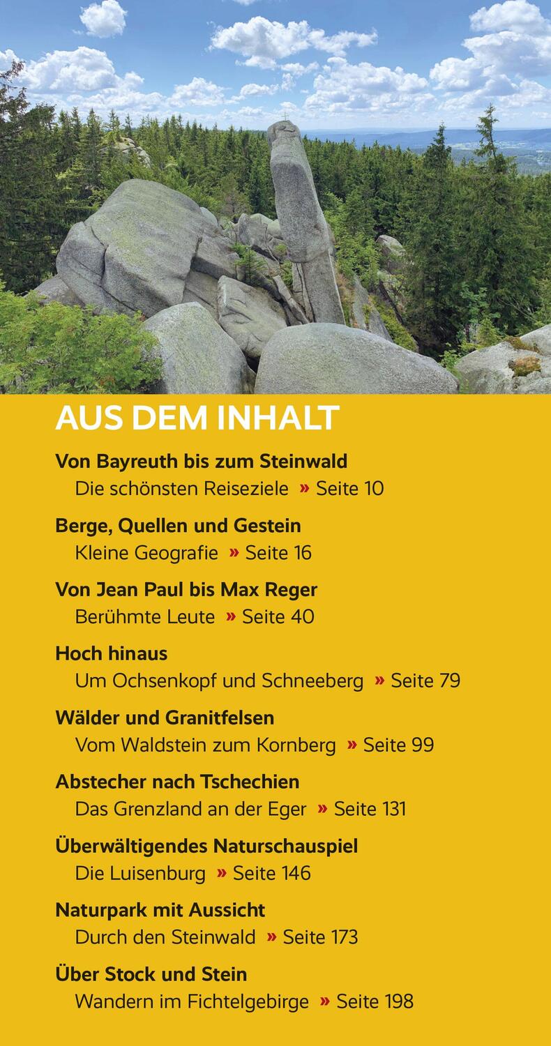 Bild: 9783897946521 | TRESCHER Reiseführer Fichtelgebirge | Gernot Messarius | Taschenbuch