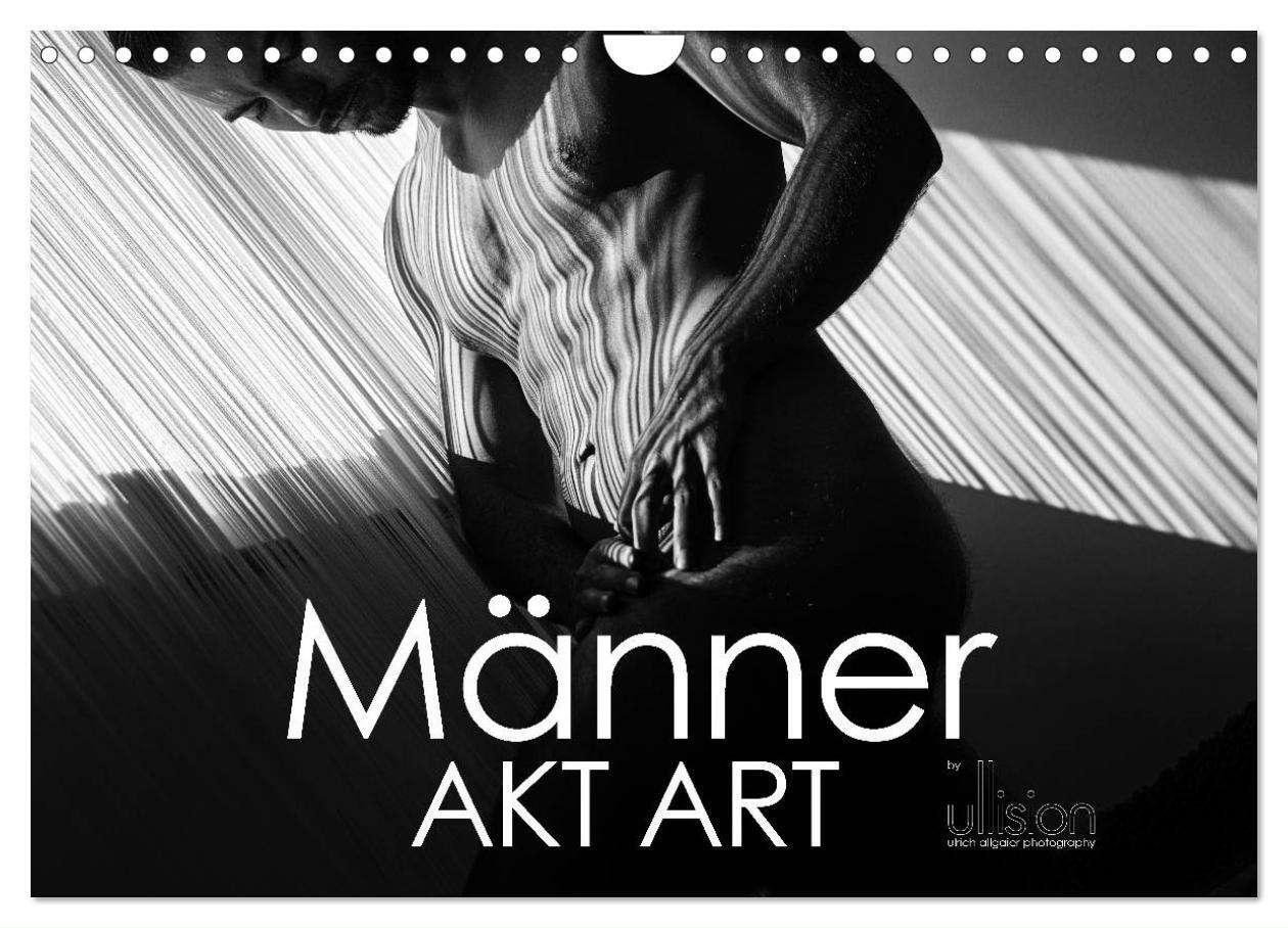 Cover: 9783435566112 | Männer AKT Art (Wandkalender 2025 DIN A4 quer), CALVENDO...