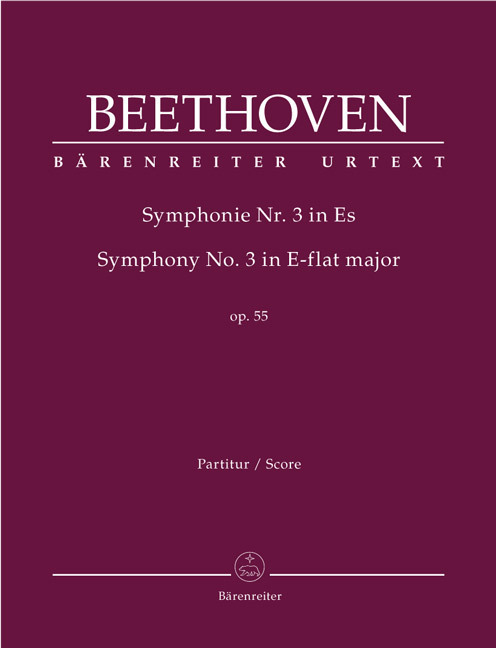 Cover: 9790006500130 | Symphonie Nr. 3 Es-Dur op. 55 "Eroica", Partitur | Beethoven | Deutsch