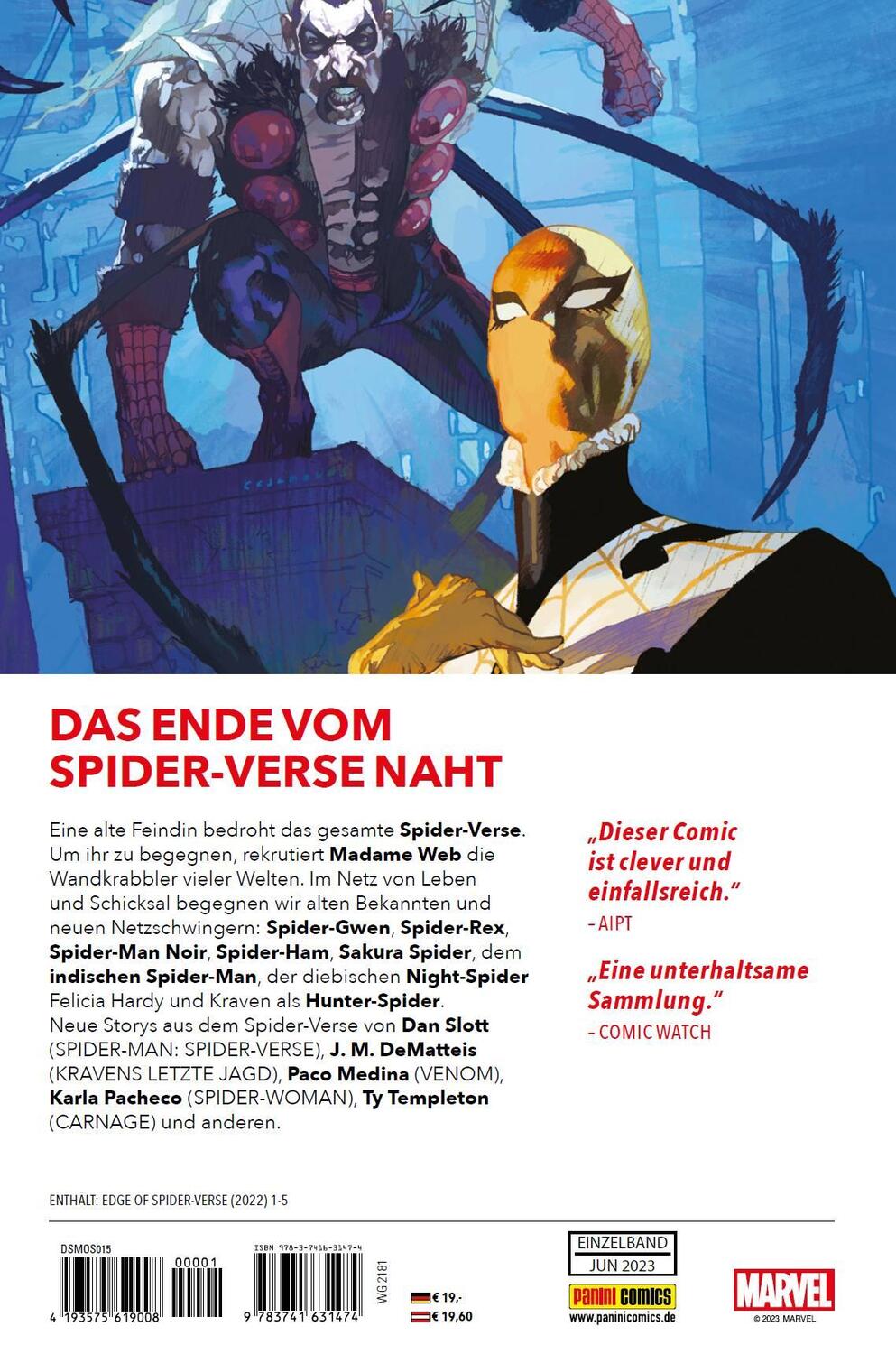 Rückseite: 9783741631474 | Spider-Verse: Geschichten aus dem Multiversum | Dan Slott (u. a.)