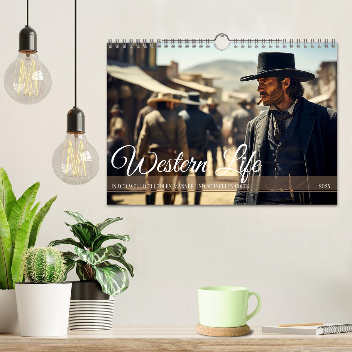 Bild: 9783383852664 | Western Life (Wandkalender 2025 DIN A4 quer), CALVENDO Monatskalender