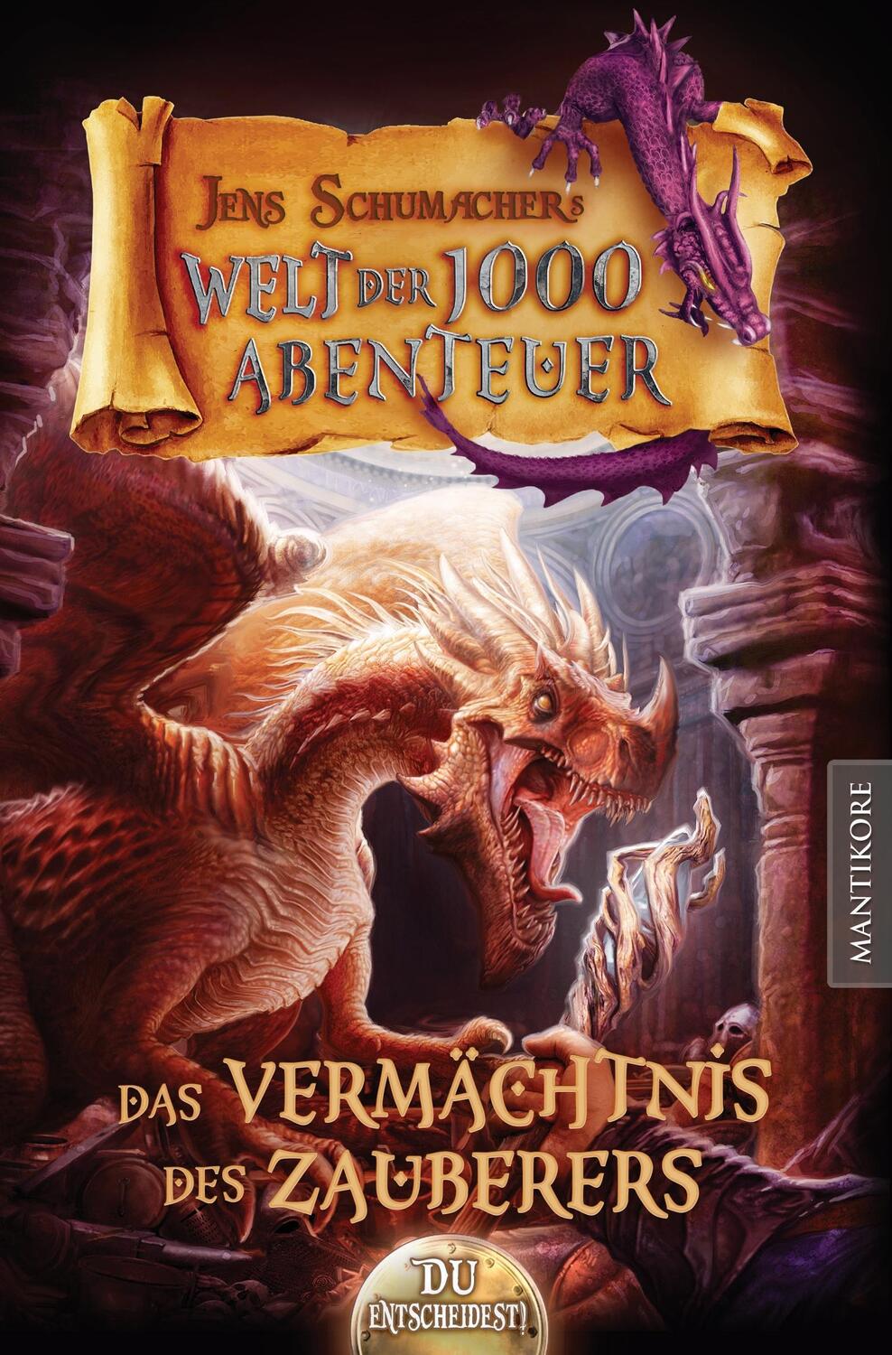 Cover: 9783945493571 | Die Welt der 1000 Abenteuer - Das Vermächtnis des Zauberers | Buch