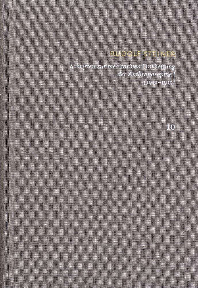 Cover: 9783772851100 | Rudolf Steiner: Schriften. Kritische Ausgabe / Band 10: Schriften...