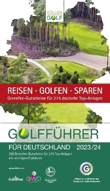 Cover: 9783885795872 | Golfführer für Deutschland 2023/24 | Köllen Druck + Verlag GmbH | Buch