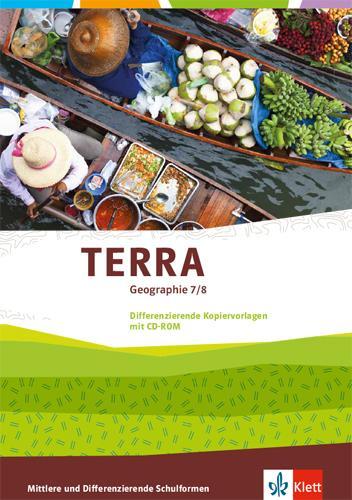 Cover: 9783121050024 | TERRA Geographie. 7/8.Klasse. Differenzierende Kopiervorlagen mit...