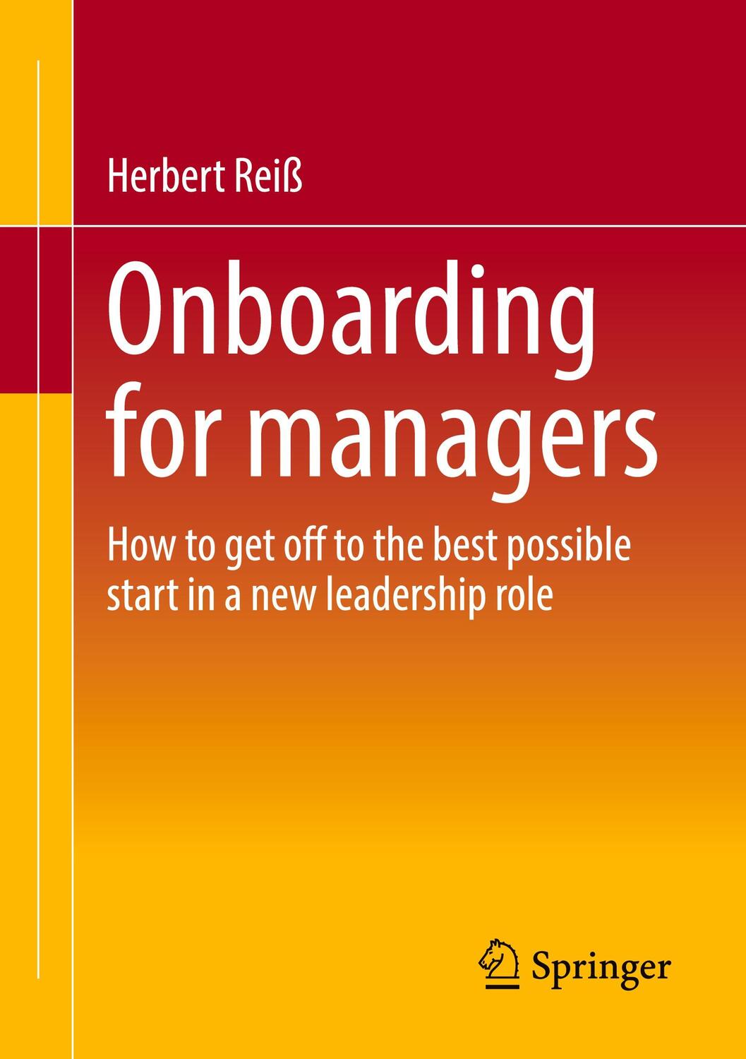Cover: 9783658388836 | Onboarding for managers | Herbert Reiß | Taschenbuch | Paperback