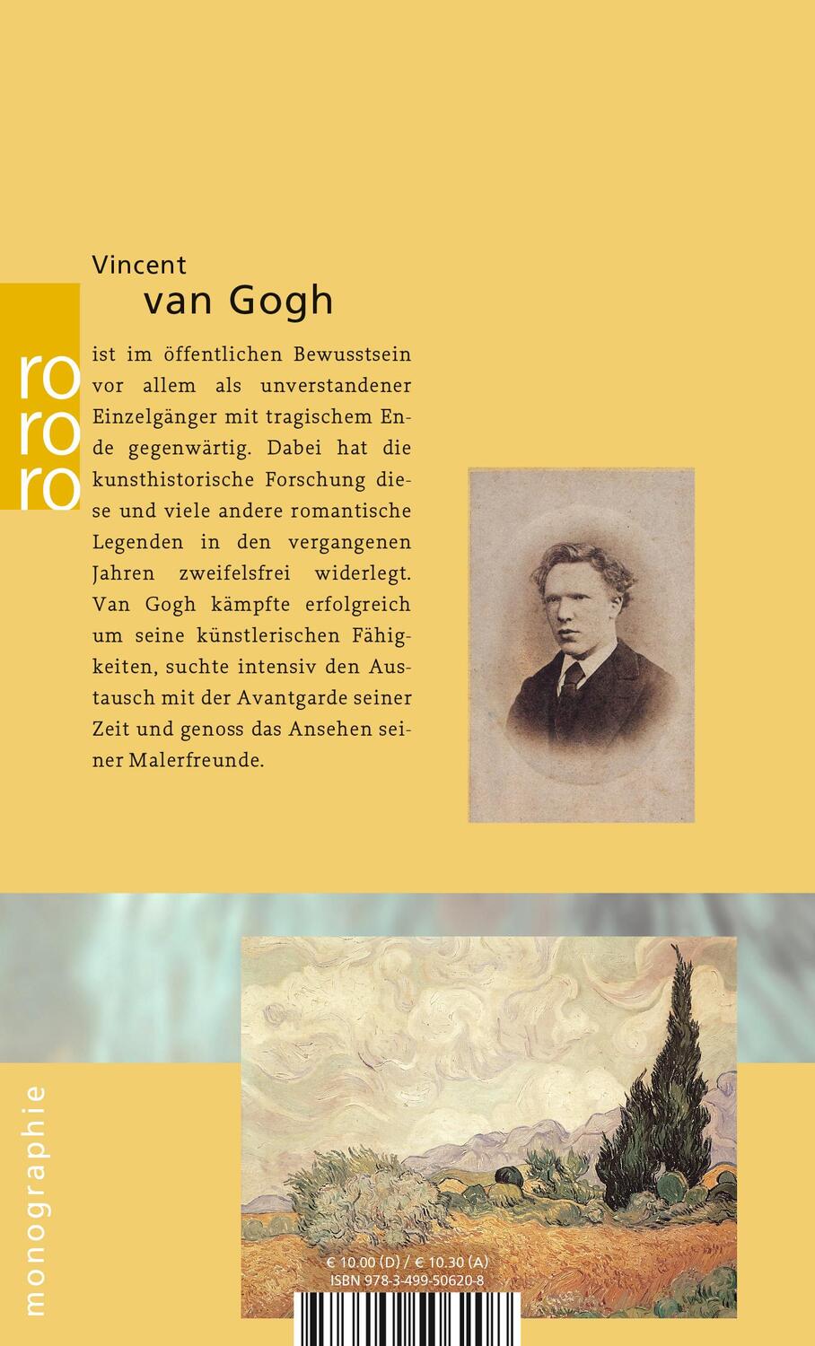 Rückseite: 9783499506208 | Vincent van Gogh | Stefan Koldehoff | Taschenbuch | Deutsch | 2003