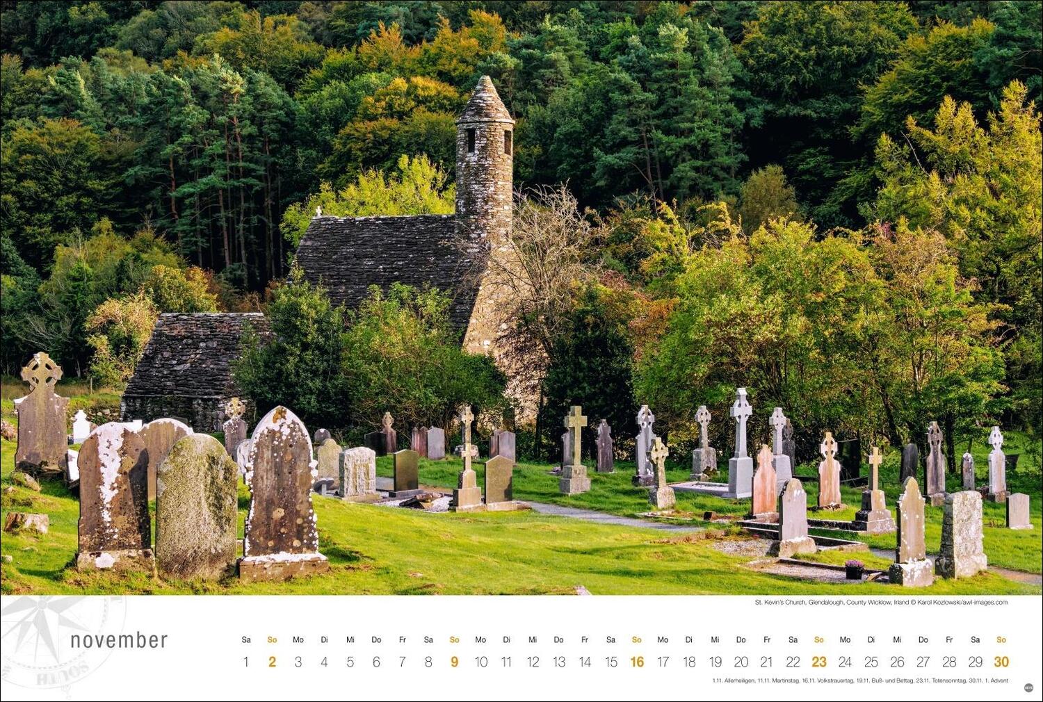 Bild: 9783756404889 | Irland Globetrotter Kalender 2025 - Von rauen Küsten und grünen Hügeln