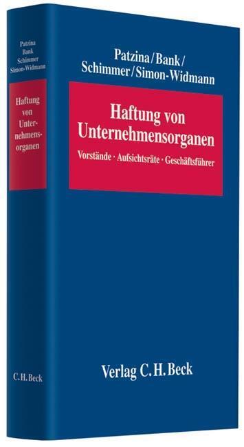 Cover: 9783406542596 | Haftung von Unternehmensorganen | Patzina | Buch | XXX | Deutsch