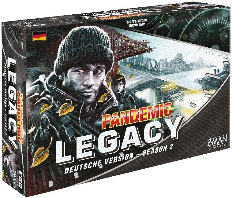 Cover: 4015566600058 | Pandemic Legacy Season 2 Schwarz (Spiel) | Matt Leacock (u. a.) | 2017