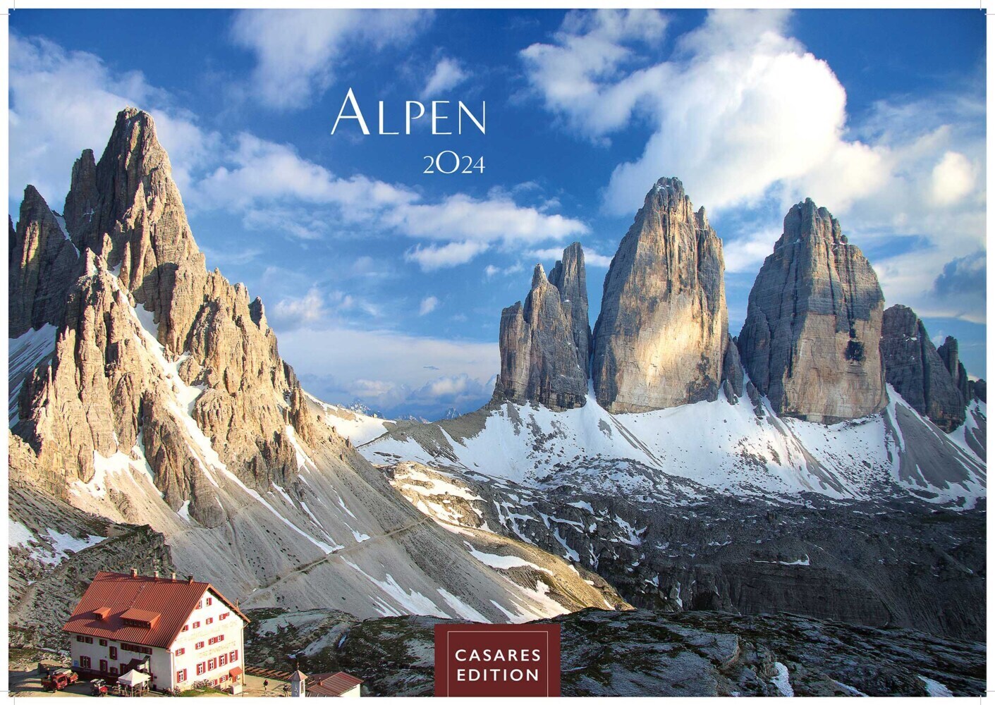 Cover: 9789918620128 | Alpen 2024 L 35x50cm | Kalender | 14 S. | Deutsch | 2024