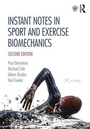 Cover: 9781138640245 | Instant Notes in Sport and Exercise Biomechanics | Burden (u. a.)