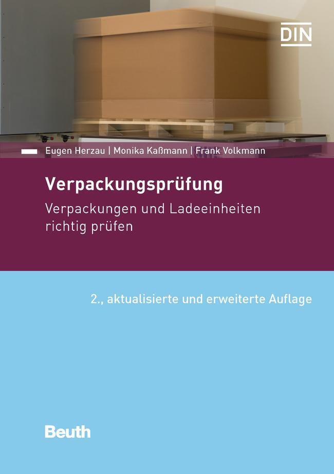 Cover: 9783410307709 | Verpackungsprüfung in der Praxis | Eugen Herzau (u. a.) | Taschenbuch