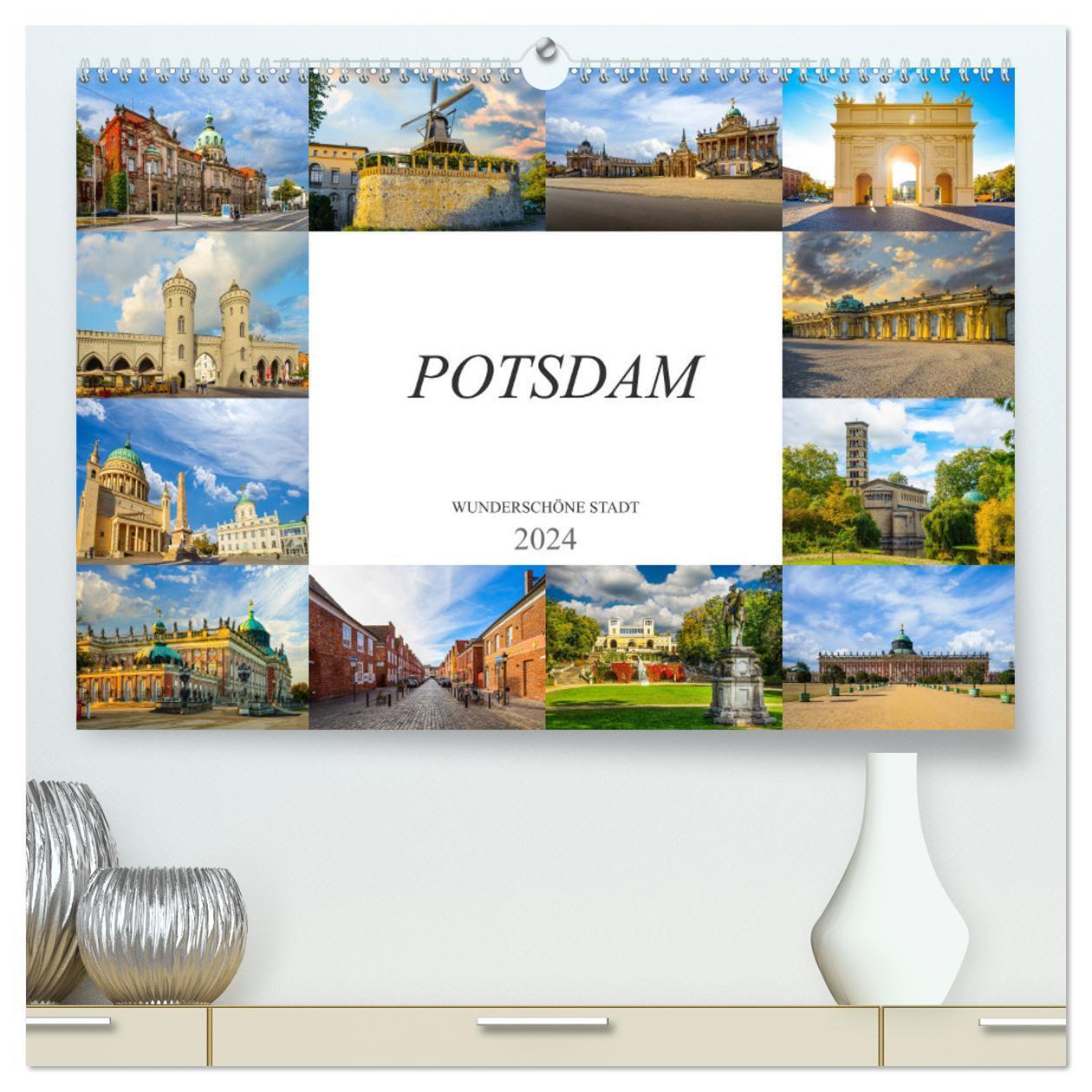 Cover: 9783675683426 | Potsdam Wunderschöne Stadt (hochwertiger Premium Wandkalender 2024...
