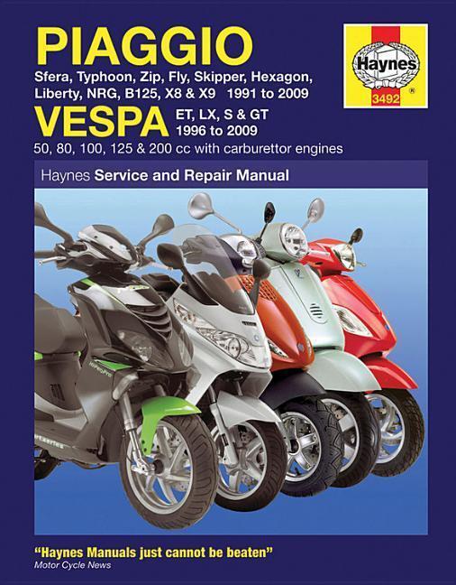 Cover: 9781844258031 | Piaggio Vespa: Sfera, Typhoon, Zip, Fly, Skipper, Hexagon, Liberty,...