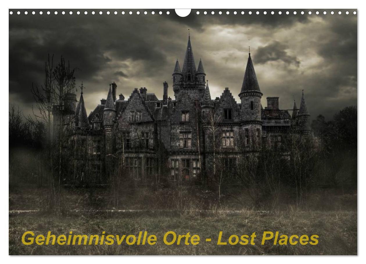 Cover: 9783675964518 | Geheimnisvolle Orte - Lost Places (Wandkalender 2024 DIN A3 quer),...