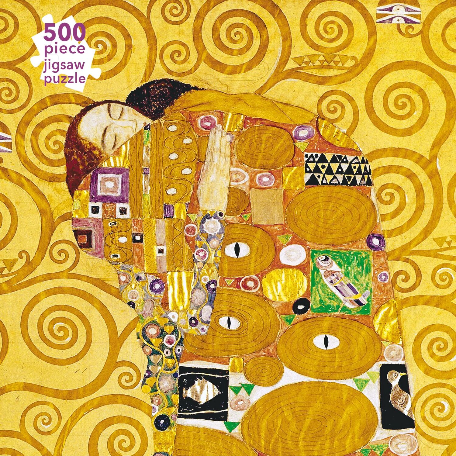 Cover: 9781839644610 | Adult Jigsaw Puzzle Gustav Klimt: Fulfilment (500 Pieces) | Studio