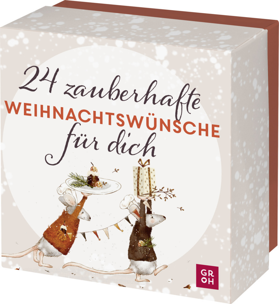 Cover: 4036442010792 | 24 zauberhafte Weihnachtswünsche für dich | Groh Verlag | Kalender