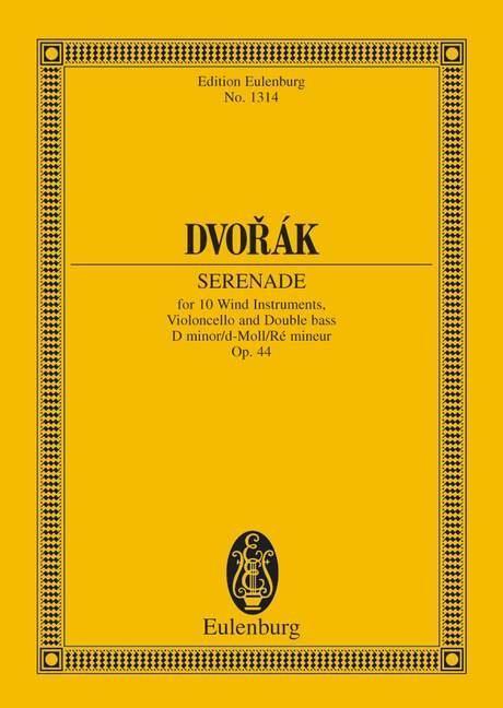 Cover: 9783795766726 | Serenade d-Moll | Antonín Dvorák | Buch | 74 S. | Deutsch | 1979