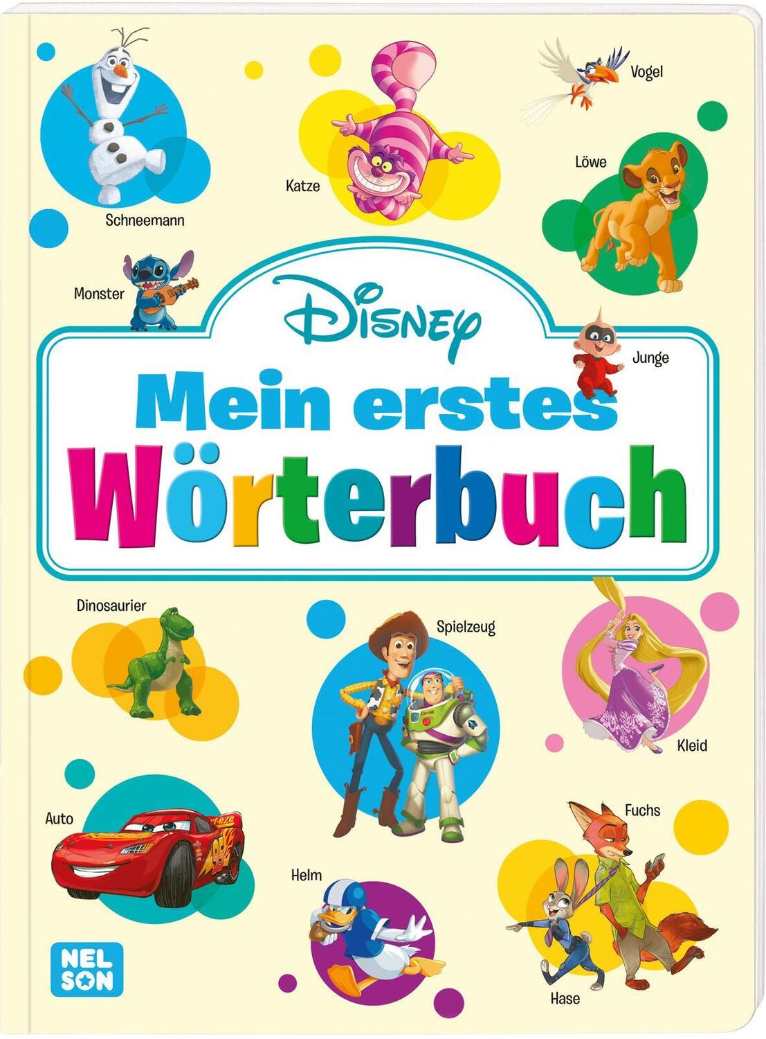 Cover: 9783845122304 | Disney: Mein erstes Wörterbuch | Pappenbuch für Kinder ab 2 Jahren