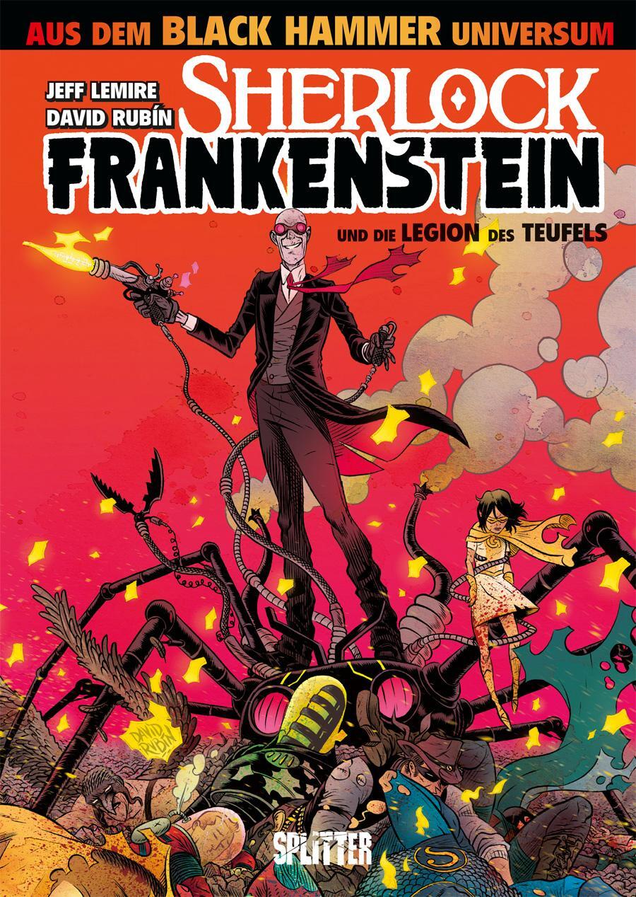 Cover: 9783962190835 | Black Hammer: Sherlock Frankenstein &amp; die Legion des Teufels | Lemire