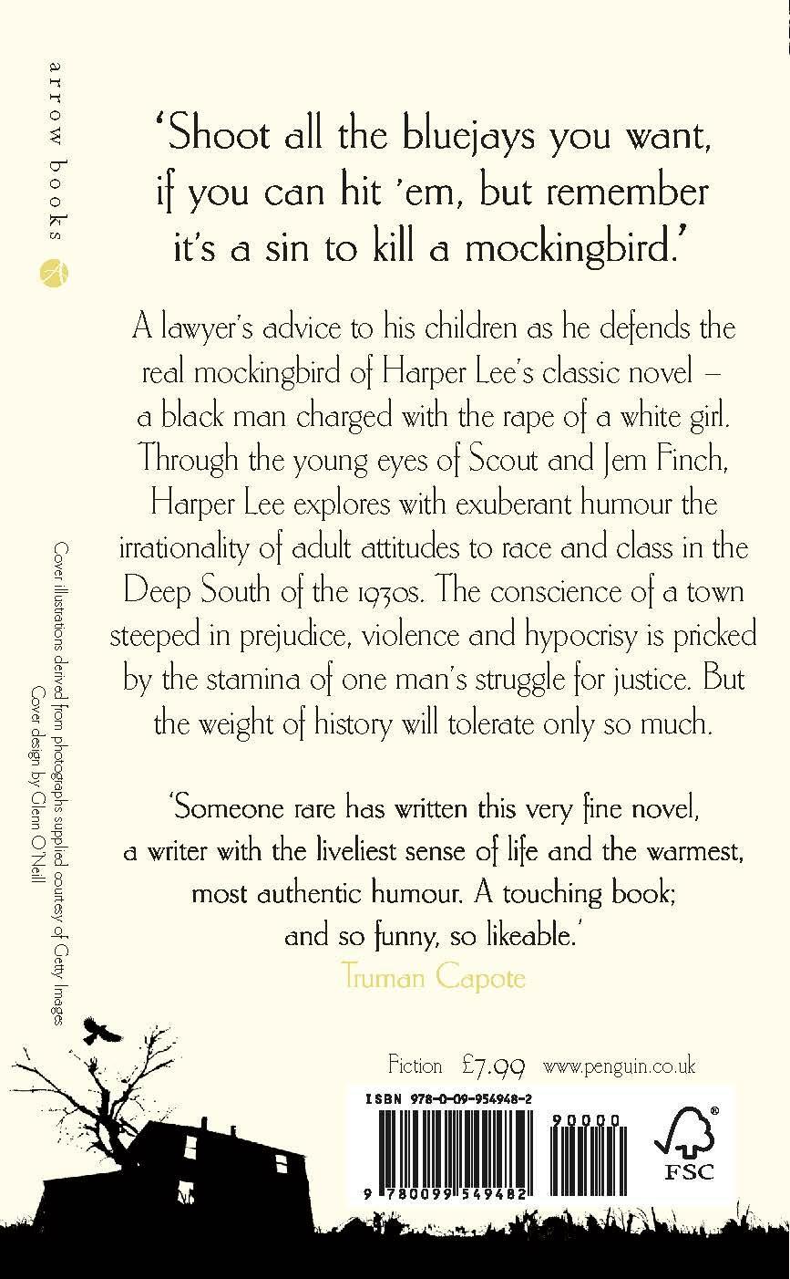 Rückseite: 9780099549482 | To Kill a Mockingbird. 50th Anniversary Edition | Harper Lee | Buch