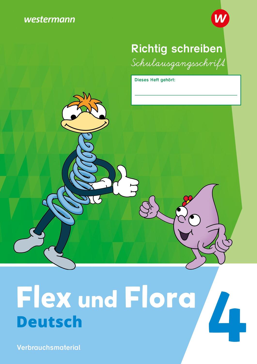 Cover: 9783141271805 | Flex und Flora 4. Heft Richtig schreiben (Schulausgangsschrift)...