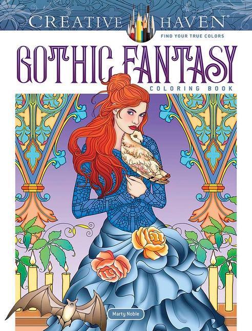 Cover: 9780486848501 | Creative Haven Gothic Fantasy Coloring Book | Marty Noble | Buch