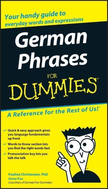 Cover: 9780764595530 | German Phrases for Dummies | Paula Christensen (u. a.) | Taschenbuch