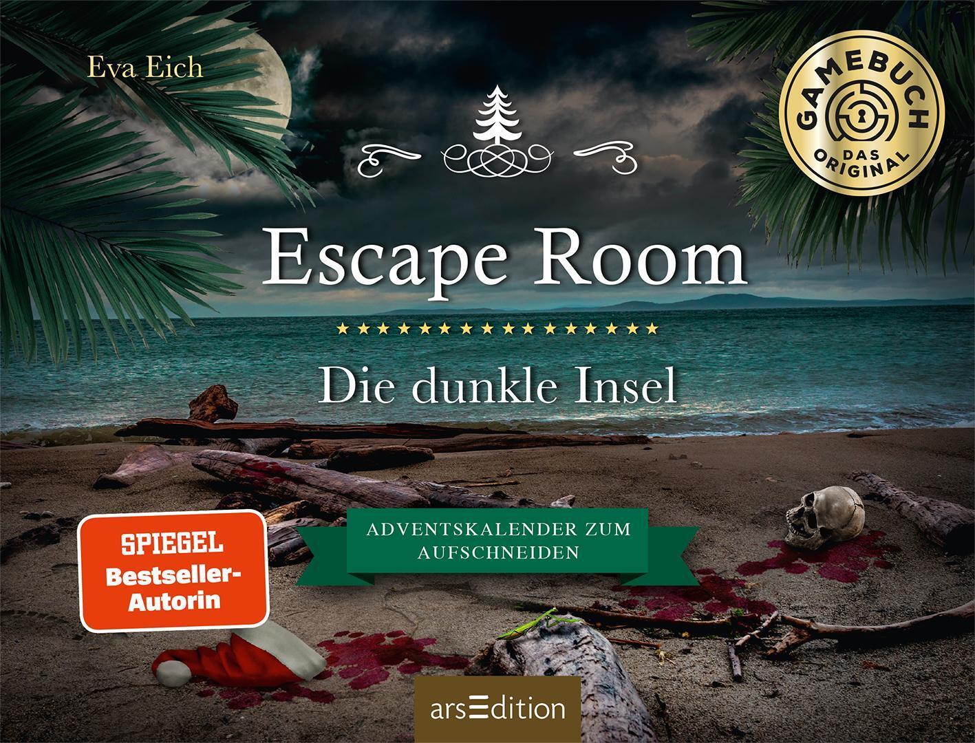 Bild: 9783845842240 | Escape Room. Die dunkle Insel | Adventskalender zum Aufschneiden