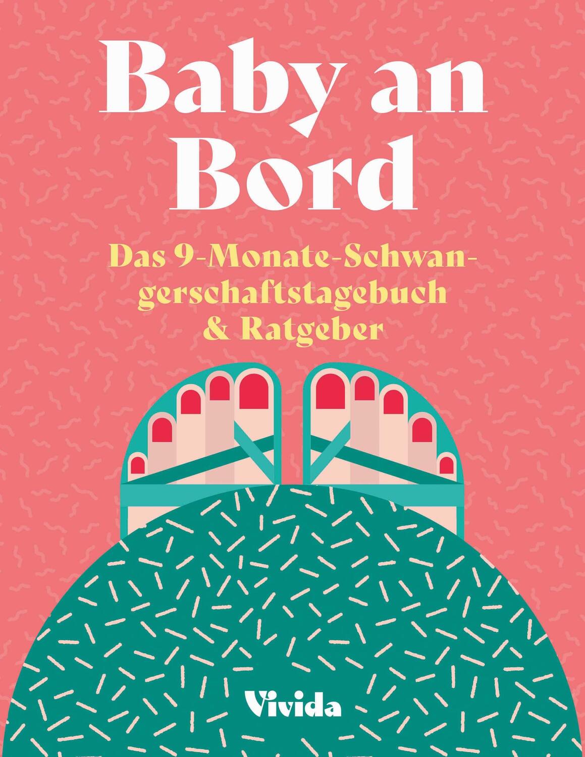 Cover: 9788863125764 | Baby an Bord | Das 9-Monate-Schwangerschaftstagebuch &amp; Ratgeber | Buch
