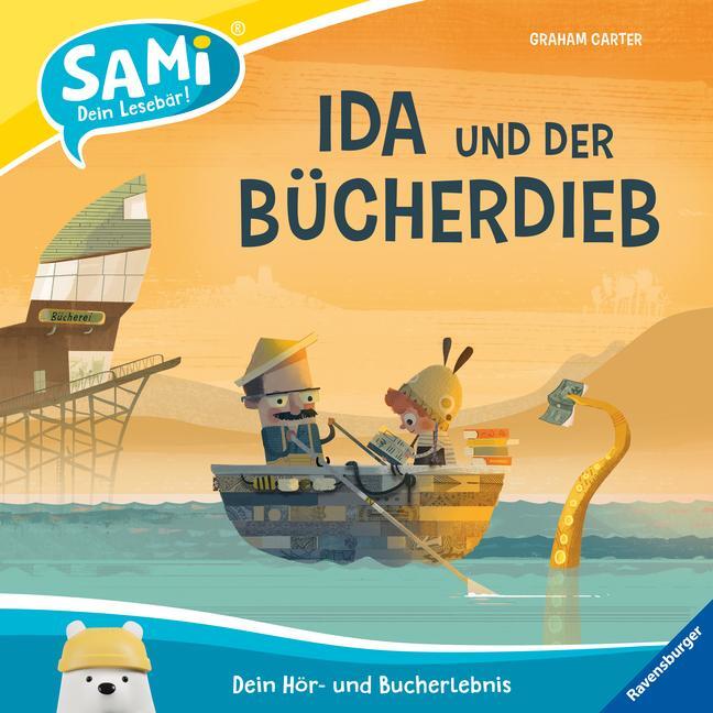 Cover: 9783473460434 | Ida und der Bücherdieb | Graham Carter | Buch | SAMi - dein Lesebär