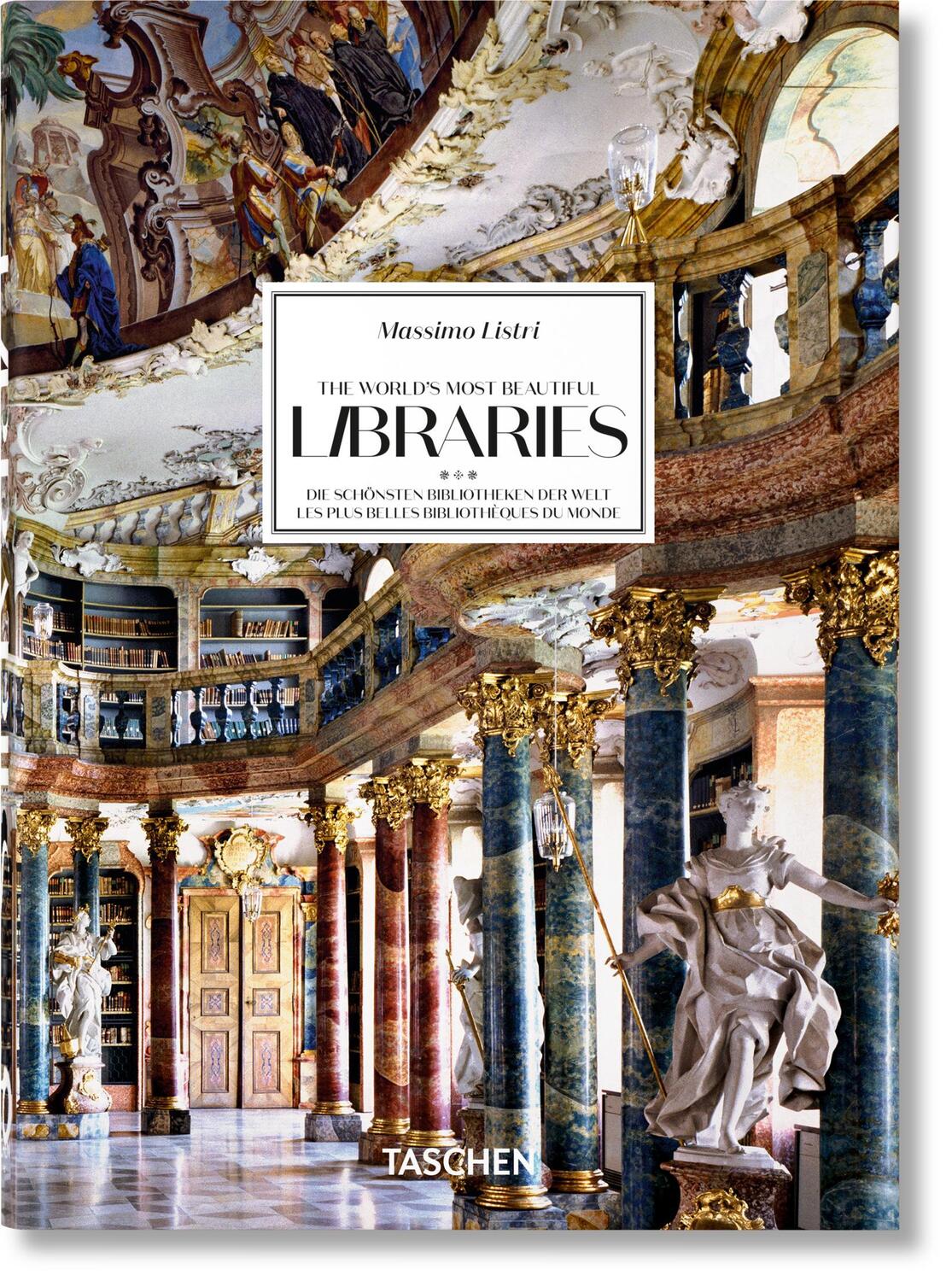 Cover: 9783836593816 | Massimo Listri. The World's Most Beautiful Libraries. 40th Ed. | Buch