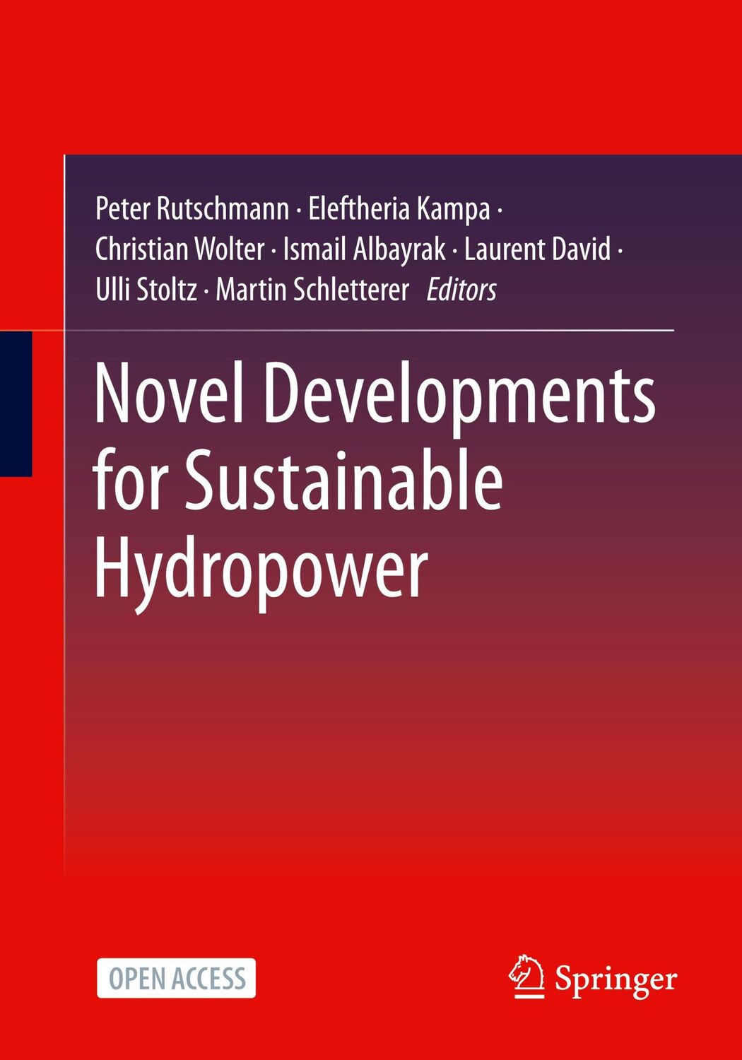 Cover: 9783030991371 | Novel Developments for Sustainable Hydropower | Rutschmann (u. a.)