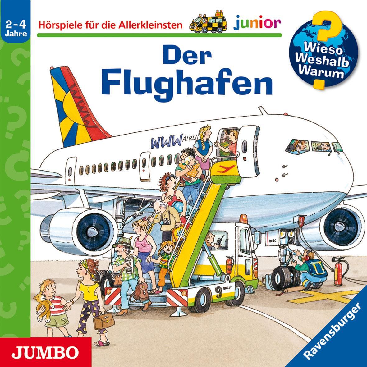 Cover: 4012144217523 | Wieso? Weshalb? Warum? - Junior. Der Flughafen | Audio-CD | 1 Audio-CD