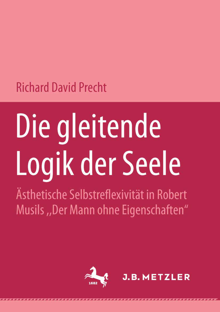 Cover: 9783476451514 | Die gleitende Logik der Seele | Richard David Precht | Taschenbuch