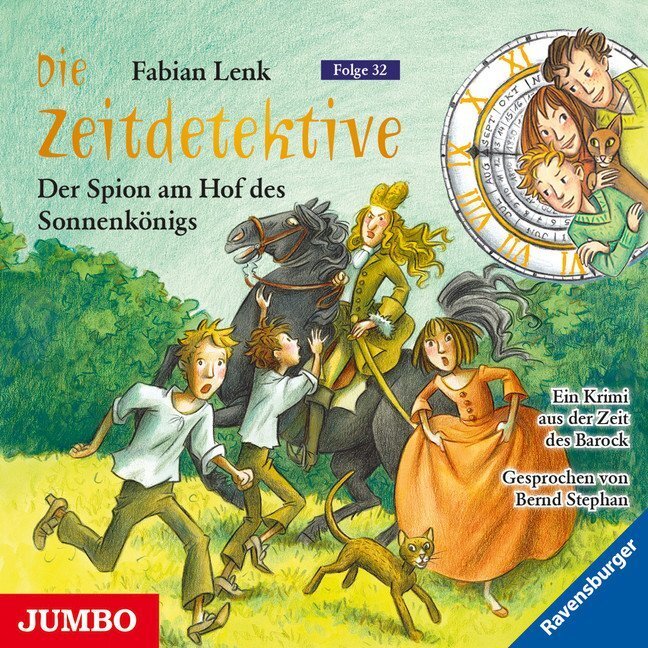 Cover: 9783833733369 | Die Zeitdetektive - Der Spion am Hof des Sonnenkönigs, 1 Audio-CD | CD