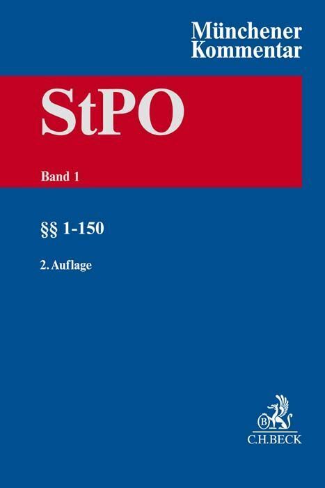 Cover: 9783406767715 | Münchener Kommentar zur Strafprozessordnung Bd. 1: §§ 1-150 StPO