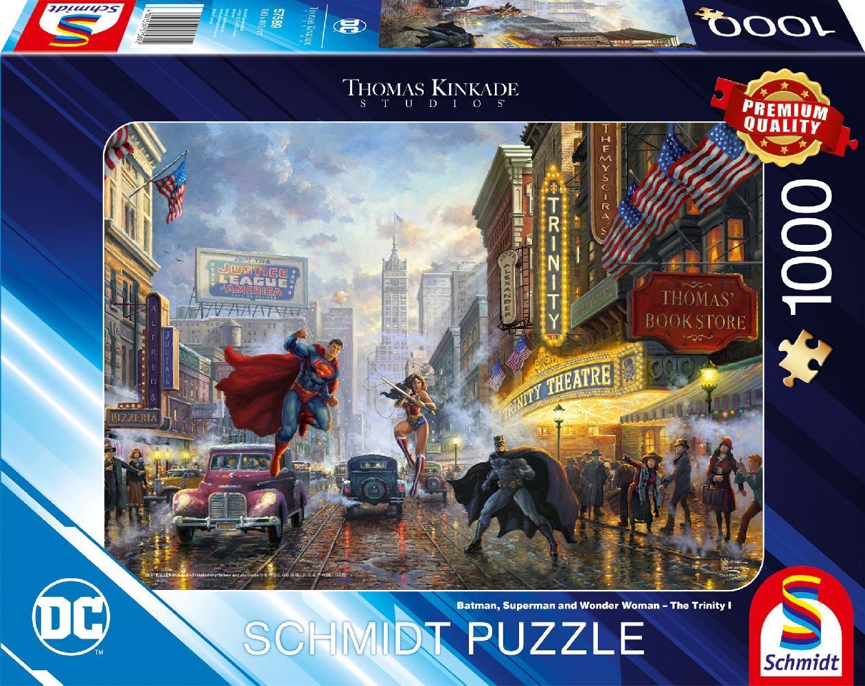 Cover: 4001504575892 | Batman, Superman and Wonder Woman | Spiel | Schachtel | Deutsch | 2023