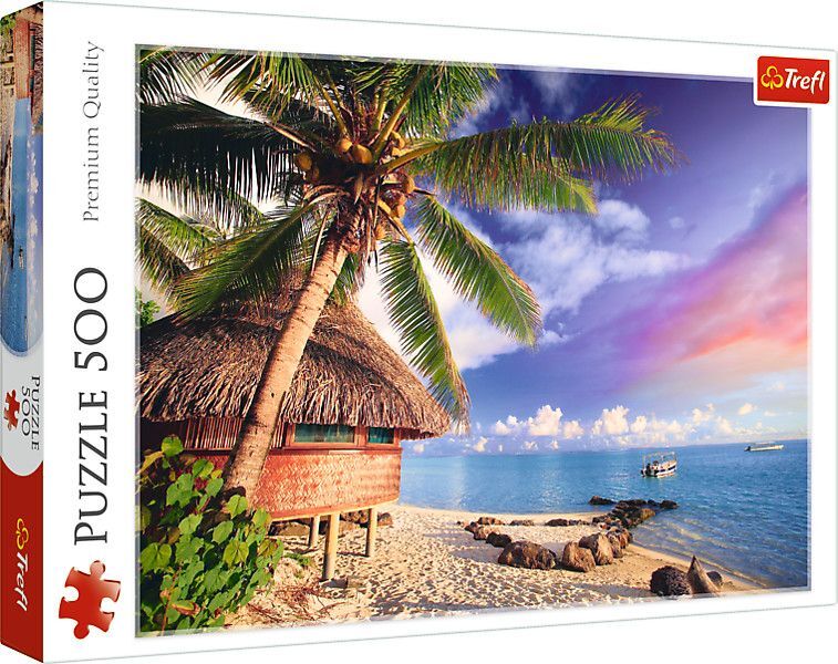 Cover: 5900511374858 | Puzzle 500 Insel Bora Bora | Spiel | Kartonage | 37485 | Deutsch