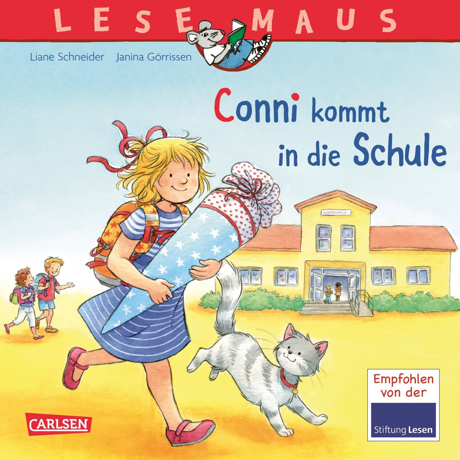 Cover: 9783551083913 | LESEMAUS 101: Conni kommt in die Schule | Liane Schneider | Buch