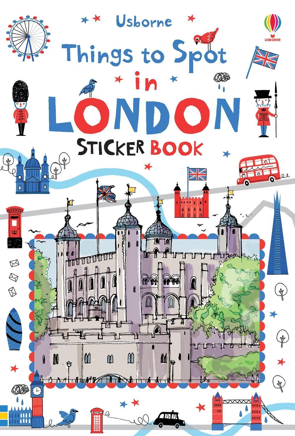 Cover: 9781409586050 | Things to spot in London Sticker Book | Rob Lloyd Jones | Taschenbuch