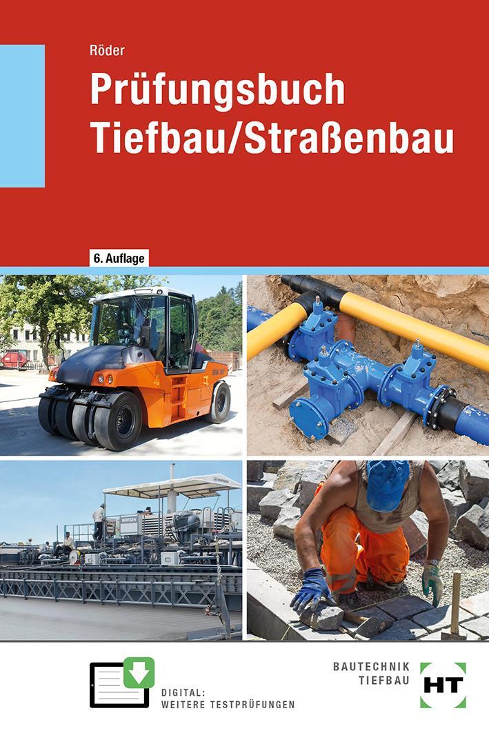Cover: 9783582940179 | Prüfungsbuch Tiefbau/Straßenbau | Lutz Röder | Taschenbuch | 536 S.