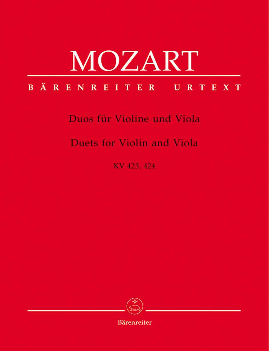 Cover: 9790006456208 | Duos | G-Dur / B-Dur. Urtext der Neuen Mozart-Ausgabe | Bärenreiter