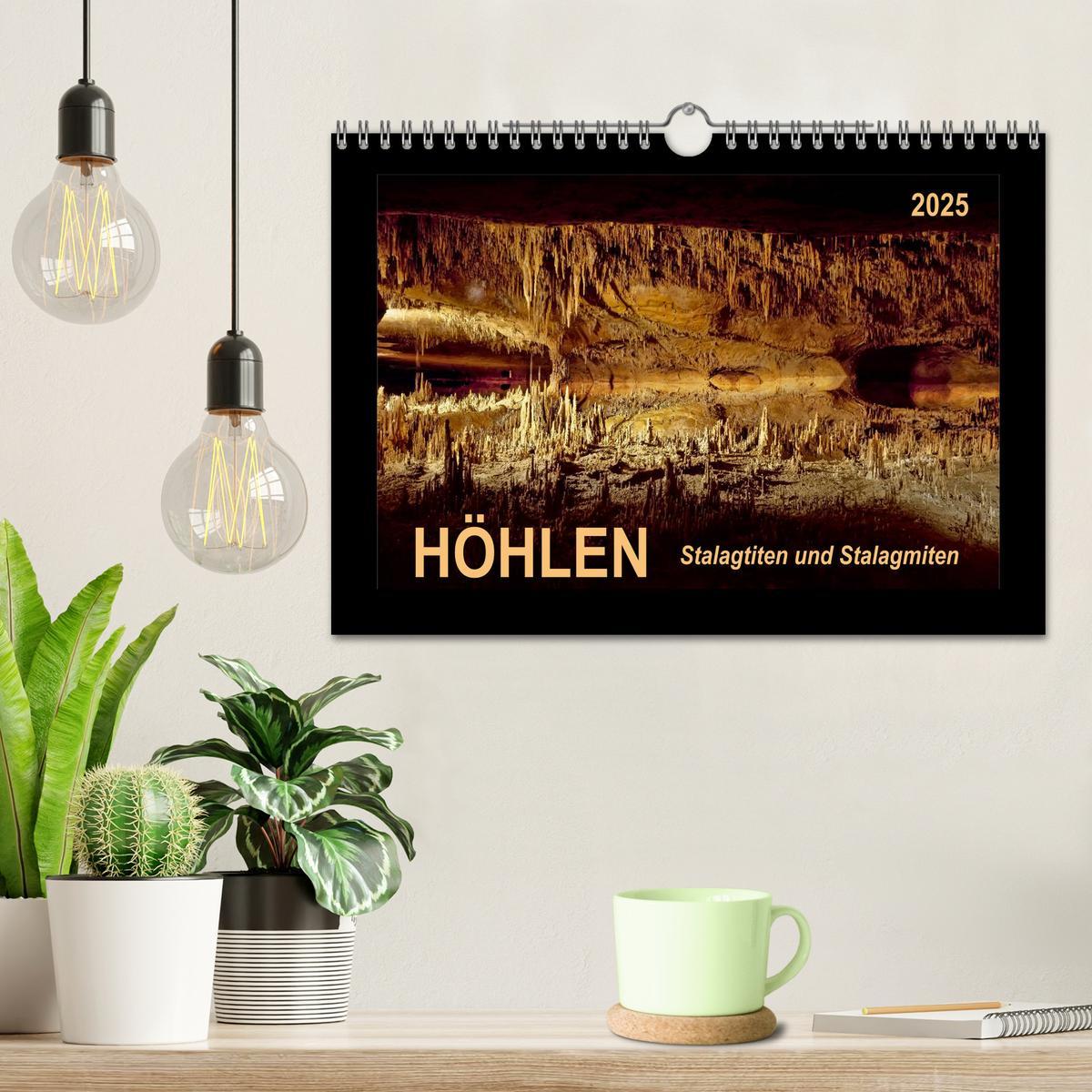 Bild: 9783435596904 | Höhlen, Stalaktiten und Stalagmiten (Wandkalender 2025 DIN A4...