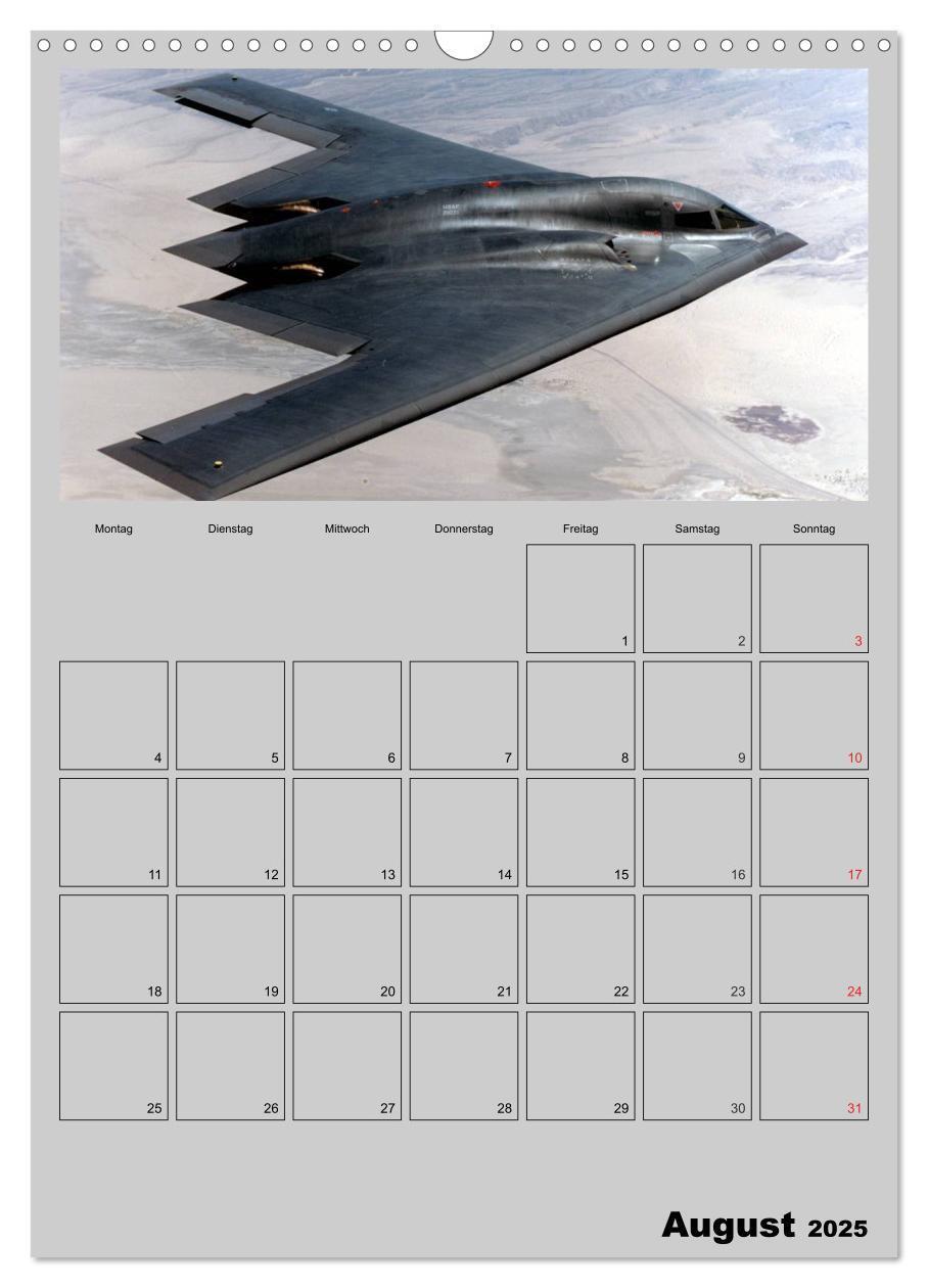 Bild: 9783457035047 | Militär. U.S. Kampfflugzeuge (Wandkalender 2025 DIN A3 hoch),...