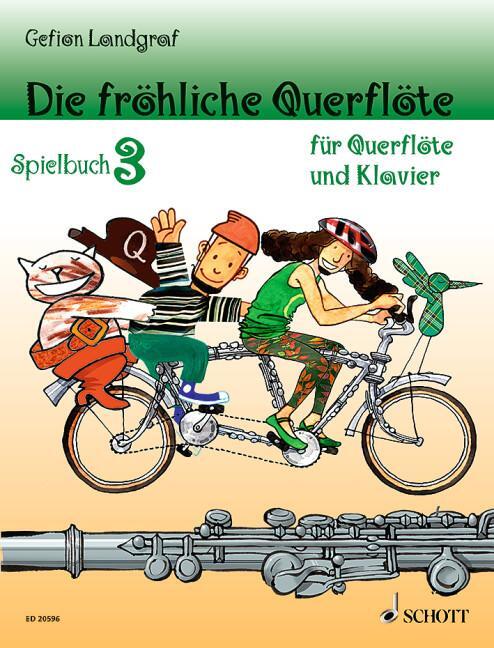 Cover: 9790001193443 | Die fröhliche Querflöte Spielbuch 3 | Gefion Landgraf | Broschüre